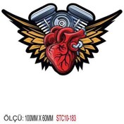 Resim Motorsiklet Otomobil Sticker 2 Adet 179 