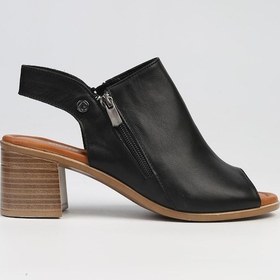 Resim Pierre Cardin Pc-7225 - 3807 Siyah-kadın Topuklu Ayakkabı 001 