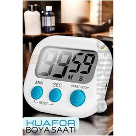Resim ModaCar Kuaför Boya Kronometresi Berber Kuaför Dijital Kronometre 