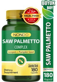 Resim Nondo Saw Palmetto Complex 180 Kapsül 