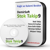 Resim DemirSoft Alış Satış Stok Takip Fatura Cari Kasa Veresiye Defteri 