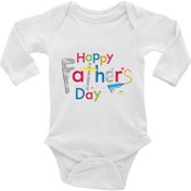 Resim Tuğba Baby Happy Father's Day - Babalar Günü Body 