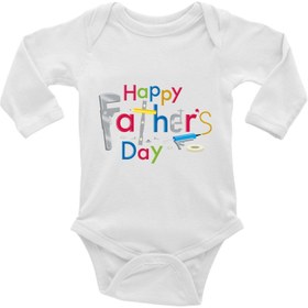 Resim Tuğba Baby Happy Father's Day - Babalar Günü Body 