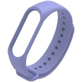 Resim Xiaomi Mi Band 4 Uyumlu Silikon Kordon Lila 