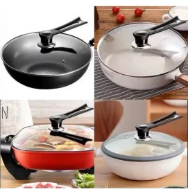 Resim Dikey Tasarımlı Tencere Kapağı Kolu 