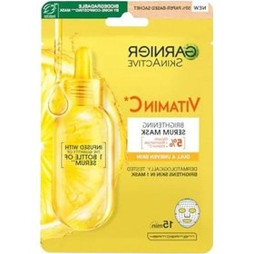 Resim C Vitamini İçeren Parlaklık Verici Kağıt Yüz Maskesi 