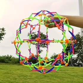 Resim 1 Adet Yetişkinler İçin Gökkuşağı Duyusal Rahatlatıcı Top - Çok Renkli Sıkılabilir Top, Dayanıklı Plastik Yoga Topu, Dinamik Tasarım, Yüksek Kaliteli Yapı, Sağlam Malzeme, Doğum Günü Hediyesi 