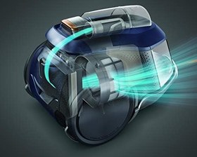 Resim Electrolux Pure C9 PC91-GREET Toz Torbasız Elektrikli Süpürge 