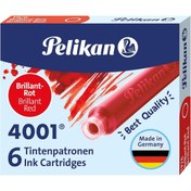 Resim Genel Markalar cmllashop Kartuş Serisi TP6X Dolma Kalem Kartuşu Kırmızı 542093 
