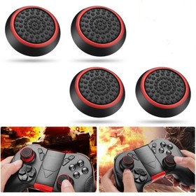 Resim 2 ADET / 4 ADET Kaymaz Silikon Analog Joystick Thumbstick Başparmak Sopa Kavrama Kapakları Kılıfları PS3 PS4 PS5 Xbox 360 Xbox One Denetleyicisi 