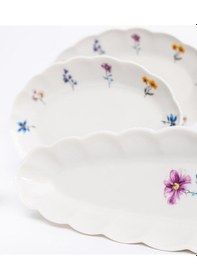 Resim Maxx Doria Flower Bouquet 6 Kişilik 29 Parça Kahvaltı Takımı Pa2085 Beyaz 