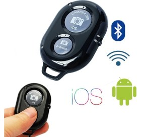 Resim CoverZone Bluetooth Kablosuz Uzaktan Kumanda Ios Android Uyumlu Kamera Deklanşör Düğmesi Remote Shutter 