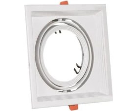 Resim Forlife AR111 Tekli Metal Beyaz Kasa - 3 Adet 