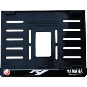 Resim Yamaha R1 Uyumlu 2 Plastik 15x24 Cm Kırılmaz Plakalık 