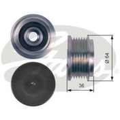 Resim GATES OAP7131 ALTERNATÖR KASNAĞI DUCATO / BOXER / JUMPER 2.2 HDI 
