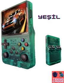 Resim beboncool R36S 64GB HAFIZA/3.5inç IPS EKRAN 150000+ Oyunlu Retro Arcade El Konsolu Atari 