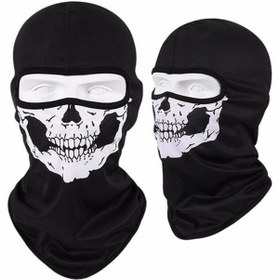 Resim FR Ferro Motosiklet Balaklava Güneş Koruyucu Rüzgar Geçirmez Motor Maske Yüz Koruma 