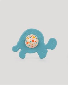 Resim Sevimli Kaplumbağa Diş Kaşıycı Çıngırak - Turkuaz 