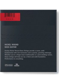 Resim Jim Dunlop Dbn45105 Nickel Plated Steel Medium Bass Takım Tel Bas 