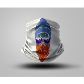 Resim Buffalo Motorcu Çok Amaçlı Outdoor Boyunluk Unisex Bandana Siyah 