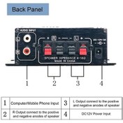 Resim Novahub Mini Hifi Araba Müzik Alıcısı, Eğim Ölçerli, Fm Mp3 Güç Amplifikatörü, Hızlı Ve Doğru Okuma 