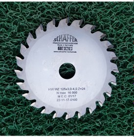 Resim Schaffer Elmas Suntalam Çizici Testere 125x24 