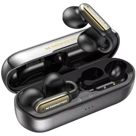Resim Monster Ac601 Ows Kablosuz Bluetooth Kulaklık Enc Çağrı Gürültü Önleyici Kulak Black 