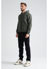 Resim Shooter Sportswear Shooter Erkek Kışlık Eşofman Takımı Luxe Regular Kapüşonlu Füme 