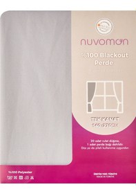 Resim Nuvomonn Teamo Blackout Perde - Gri - 140x270 Cm Diğer 
