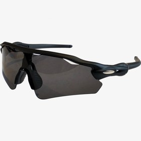 Resim Anti Rüzgar Bisikletçi Gözlüğü - Siyah Çerçeve-Siyah 