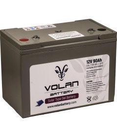 Resim Volan Battery 12 Volt 90 Ah (Amper) Jel Akü 