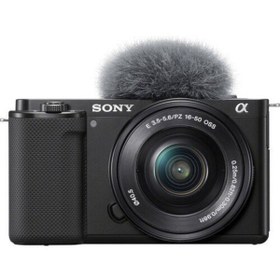 Resim SONY ZV-E10 Vlog Kamera 16-50MM Lens kit 