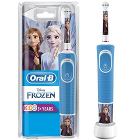 Resim Oral-B D100 Vitality Frozen Özel Seri Çocuklar İçin Şarj Edilebilir Diş Fırçası 