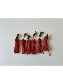 Resim Rainbow Hamak 4 Metre x 6 Adet-Gergi Aparatlı Ip 