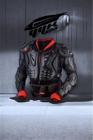 Resim yyk Body Armor Kırmızı Vücut Koruma 