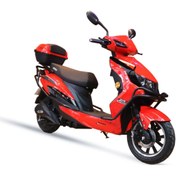 Resim Arora ZR5 6 Grafen Akülü Elektrikli Motosiklet - Kırmızı 