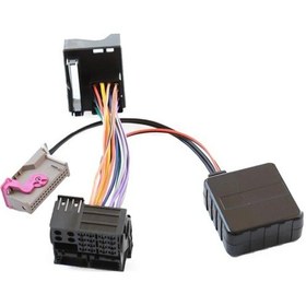 Resim Araba Rns-e 32pın Bluetooth Müzik Aux Dijital Ses Kablosu Audi A3 A4 A6 A8 Tt R8 