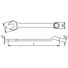 Resim İzeltaş Boyunlu Kombine Anahtar 17 Mm N11.27164 