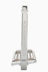 Resim Arena Aluplus 2.0 Premium Güvenlikli Alüminyum, At Binicilik Üzengisi - Siyah/Gümüş 