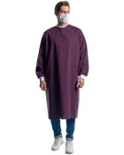 Resim Şensel, Cerrahi Önlük, Bordo -141E1315- Yıkanabilir-Doktor 