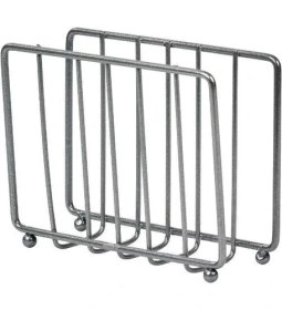 Resim Edora Home Gümüş Masa Üstü Metal Paslanmaz Kafesli Peçetelik - Lüks Sunum, Dekoratif 