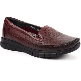 Resim Forelli 29413 Kadın Klasik Ayakkabı - Bordo-bordo Bordo 