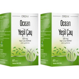 Resim Ocean Yeşil Çay Eki 2 x 60 Kapsül 