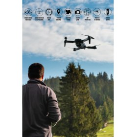 Resim Orıon Kameralı Drone Taşıma Çantalı | Wifi App Kontrol | Havada Sabit Kalma | Eşzamanlı Görüntü 