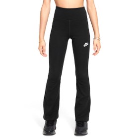 Resim Nike Classic Sportswear Çocuk Siyah Günlük Stil Tayt FZ5585-010 
