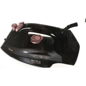 Resim Arnica UT61043 Flora Siyah Seramik Ütü 2000W Damlama Önleme Özelliği ile Hızlı Ütüleme 