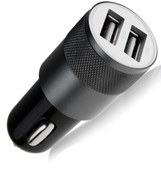 Resim Genel Markalar Tüm Araç Ve Arabalara Uyumlu Araç Çakmaklık Şarj Aleti Çift Usb Araba Şarz Söketi 3.4A 