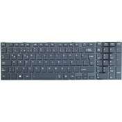 Resim Toshiba Uyumlu Satellite L850-1RF, L855-12X, C870-13L Klavye (Siyah) 