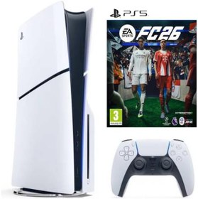Resim Sony PlayStation 5 Slim Disc + FC26 -International Version 