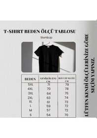 Resim Startmore Erkek Beyaz''renkli Built Different Baskılı'' Basic Oversize T-shirt- Şort Takım Strup0000000000014 Siyah 
